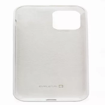 Evelatus Apple iPhone 12/12 Pro Premium Soft Touch Silikonowe etui Białe