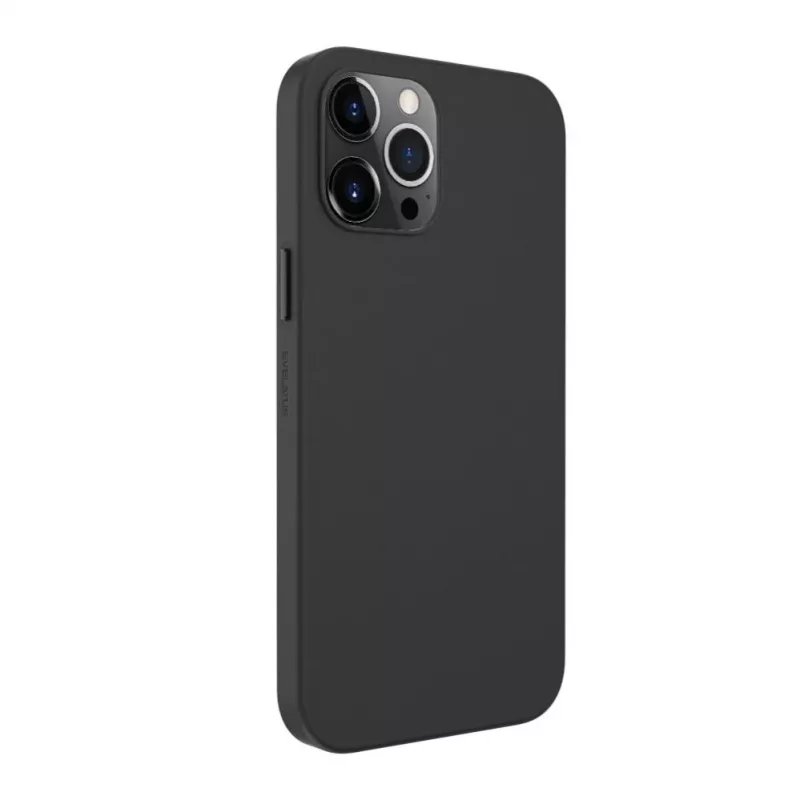 Evelatus Apple iPhone 12 Pro Max Genuine Leather Case with MagSafe Black