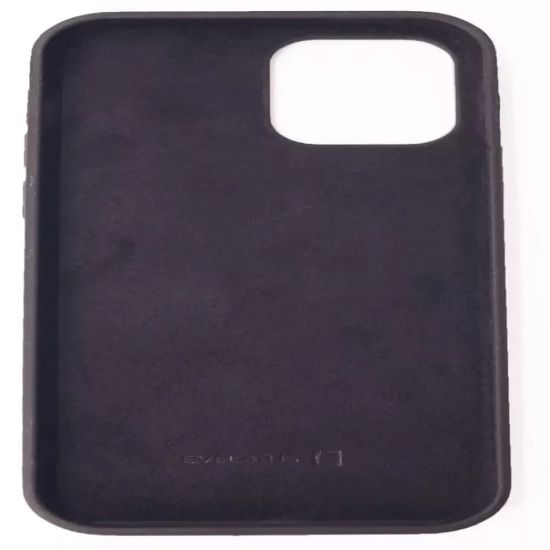 Evelatus Apple iPhone 12 Pro Max Premium Soft Touch Silikonowe etui Czarny