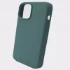 Evelatus Apple iPhone 12 Pro Max Premium Soft Touch Silikonowe etui Pine Green