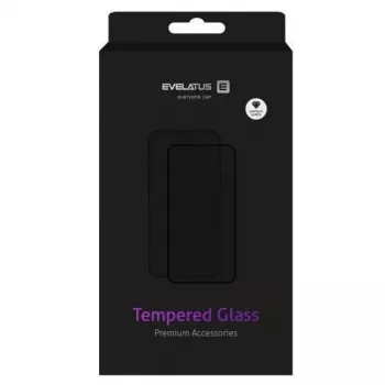 Evelatus Apple iPhone 12 Pro Max Rubber Anti-Broken 3D Glass Full Cover Japan Glue Anti-Static