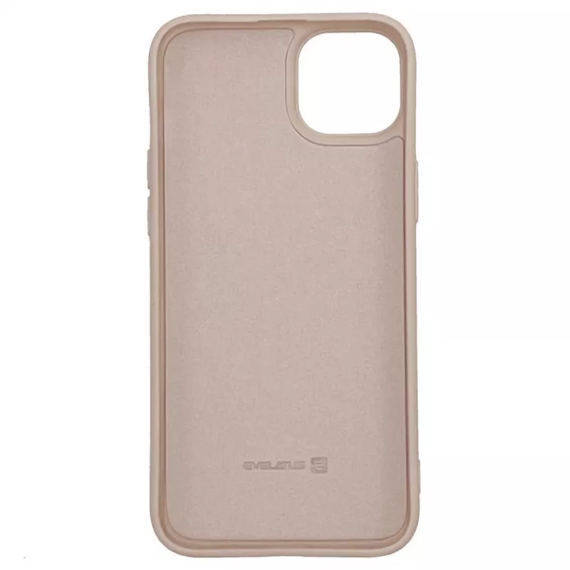 Evelatus Apple iPhone 14 6.1 cala Etui z Nano Silikonu Soft Touch TPU Beżowy