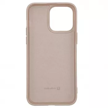 Evelatus Apple iPhone 14 Pro 6.1 Nano Silicone Case Soft Touch TPU Beige