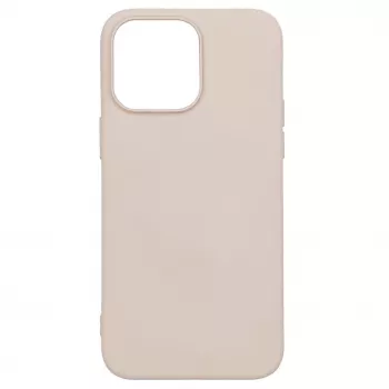 Evelatus Apple iPhone 14 Pro 6.1 Nano Silicone Case Soft Touch TPU Beige