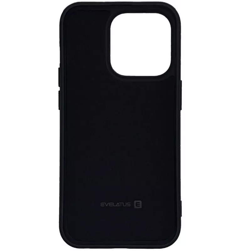 Evelatus Apple iPhone 14 Pro 6.1 Nano Silicone Case Soft Touch TPU Black