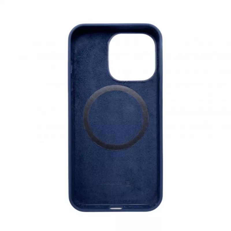 Evelatus Apple iPhone 14 Pro Premium MagSafe Soft Touch Silikonowe etui Midnight Blue