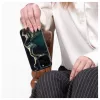 Evelatus Apple iPhone 15 Pro etui PC z nadrukiem marmur ciemnozielone