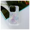 Evelatus etui na Apple iPhone 15 Pro PC+TPU z MagSafe - Marmurowy fiolet