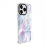 Evelatus etui na Apple iPhone 15 Pro PC+TPU z MagSafe - Marmurowy fiolet