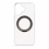 Evelatus Apple iPhone 17 Etui hybrydowe z MagSafe PC+TPU 360 Metalowy stojak Przezroczyste