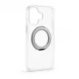 Evelatus Apple iPhone 17 Etui hybrydowe z MagSafe PC+TPU 360 Metalowy stojak Przezroczyste