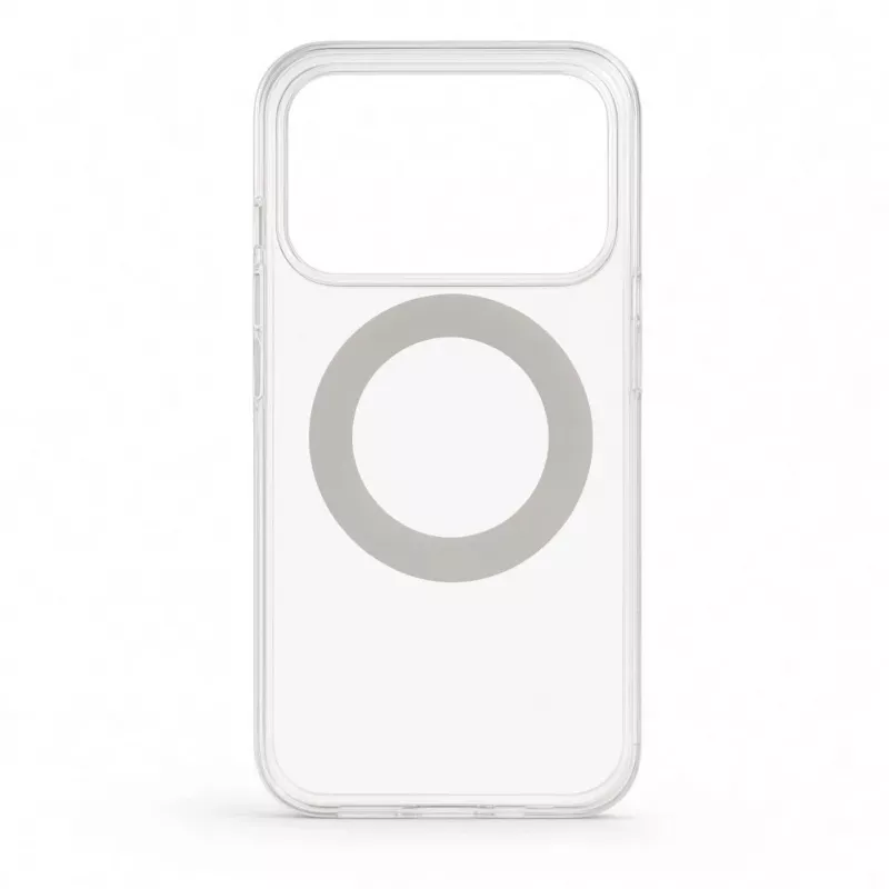 Evelatus Apple iPhone 17 Pro Etui hybrydowe z MagSafe PC+TPU 360° Metalowa Podstawka Przezroczyste