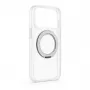 Evelatus Apple iPhone 17 Pro Etui hybrydowe z MagSafe PC+TPU 360° Metalowa Podstawka Przezroczyste