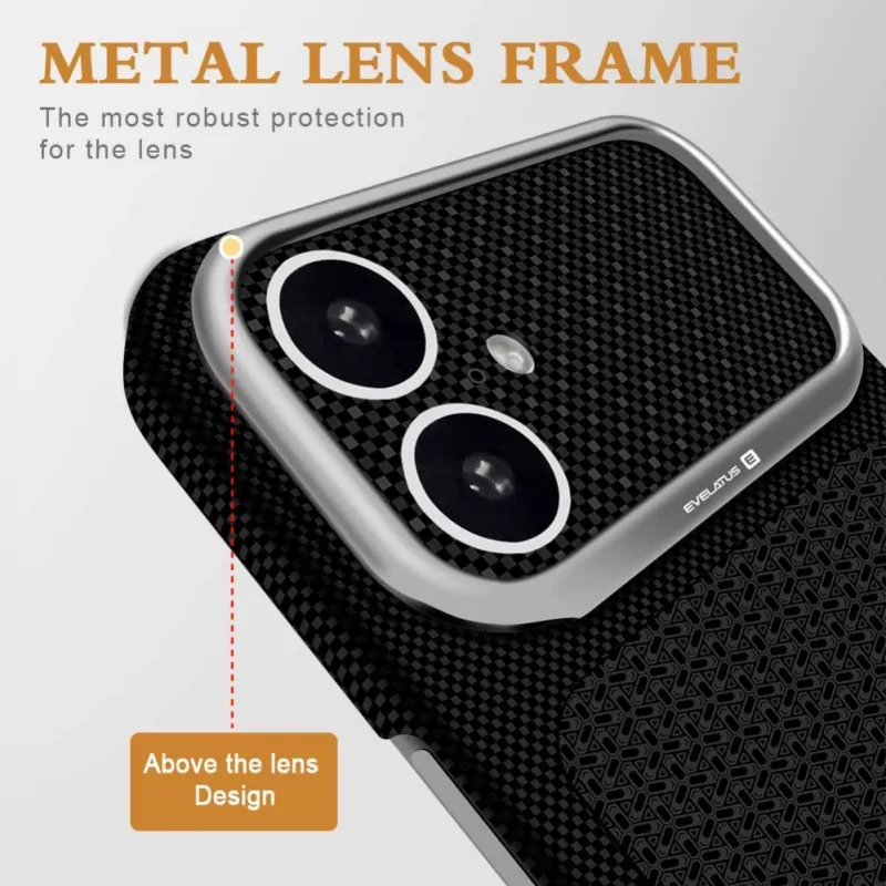 Evelatus Apple iPhone 18 Pro Carbon Premium Edition MagSafe etui Zielony