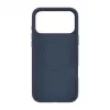 Evelatus Apple iPhone 18 Pro Max Premium MagSafe Soft Touch Silikonowe etui, ciemnoniebieskie