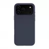 Evelatus Apple iPhone 18 Pro Max Premium MagSafe Soft Touch Silikonowe etui, ciemnoniebieskie