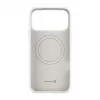 Evelatus Apple iPhone 18 Pro Max Premium MagSafe Silikonowe etui Soft Touch Srebrny