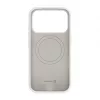 Evelatus Apple iPhone 18 Pro Premium MagSafe Soft Touch Silikonowe etui srebrne