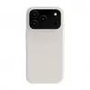 Evelatus Apple iPhone 18 Pro Premium MagSafe Soft Touch Silikonowe etui srebrne