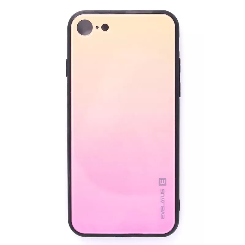 Evelatus Apple iPhone 7/8 Gradient Glass Case 1 Mild Melon
