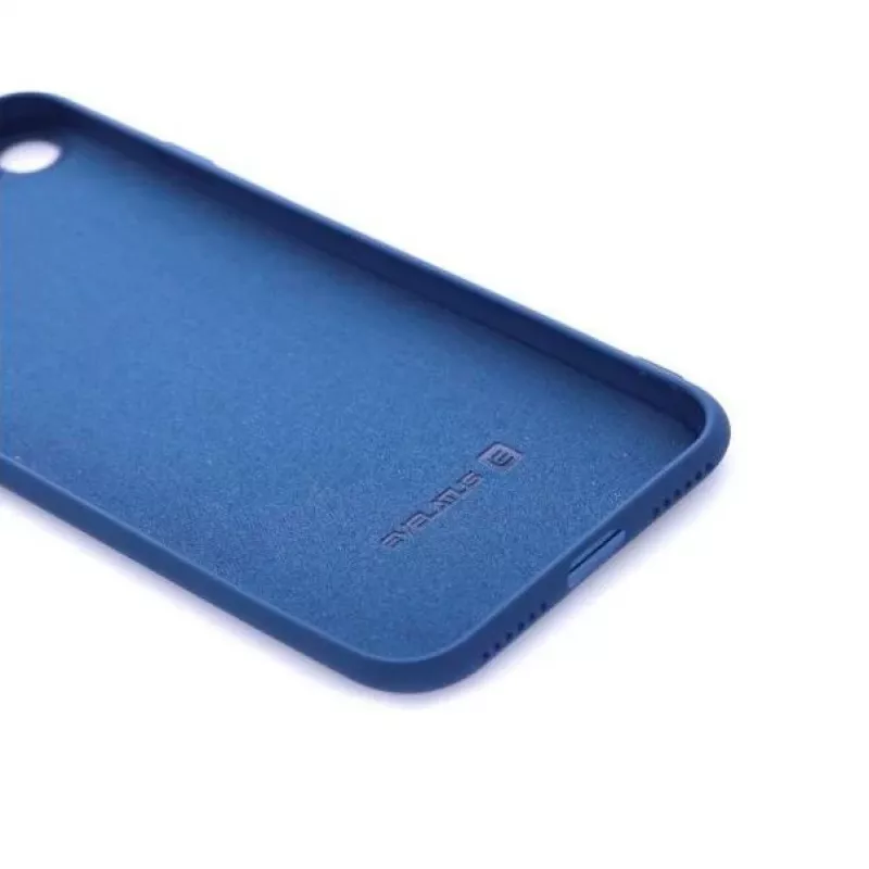 Evelatus Apple iPhone 7/8/SE2020/SE2022 Nano Silikonowe etui Soft Touch TPU Niebieskie