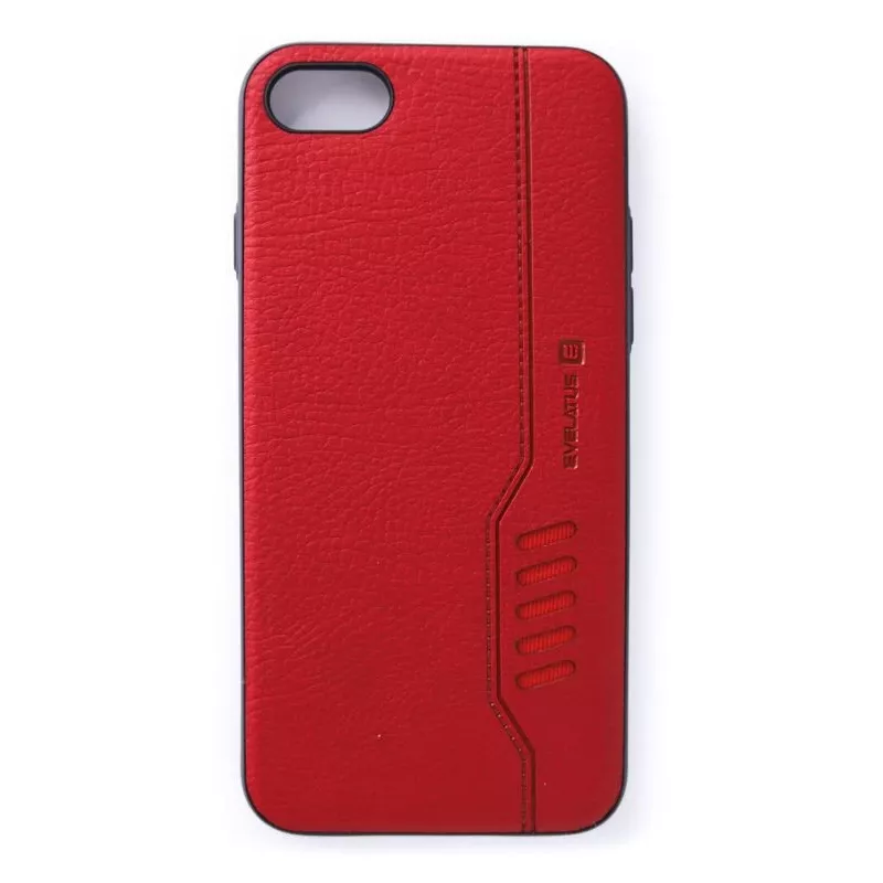 Evelatus Apple iPhone 7/8 Shooter Red Silikonowy Tylny Pokrowiec
