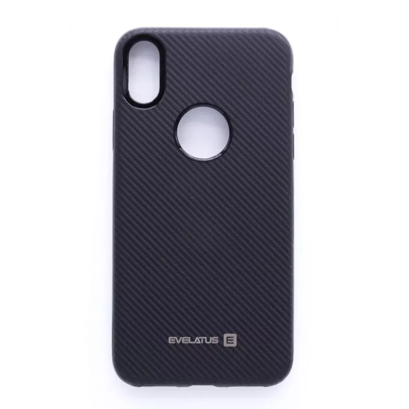 Evelatus Apple iPhone X Carbon Black Back Cover