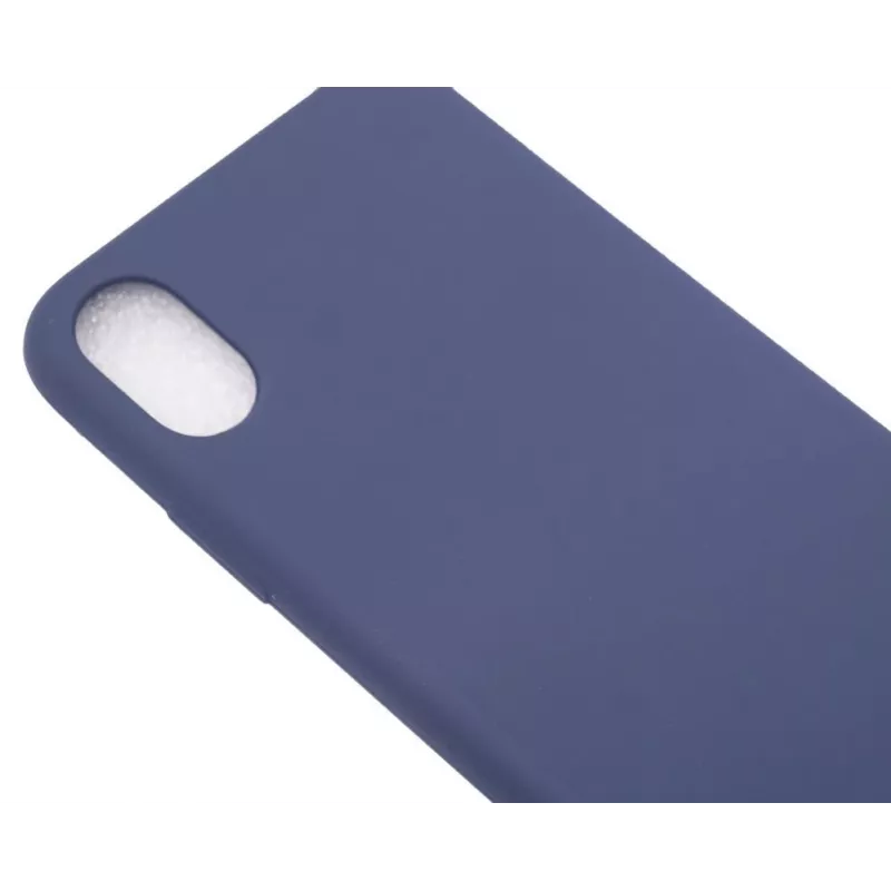 Evelatus Apple iPhone X Nano Silicone Case Soft Touch TPU Blue