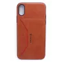 Evelatus Apple iPhone X Nobel Brown etui portfolio z portfelem