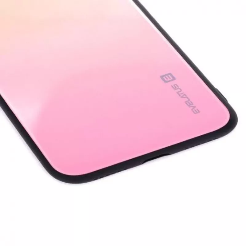 Evelatus Apple iPhone X/Xs Gradient Glass Case 1 Mild Melon