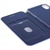 Evelatus Apple iPhone XR etui książkowe ciemnoniebieskie