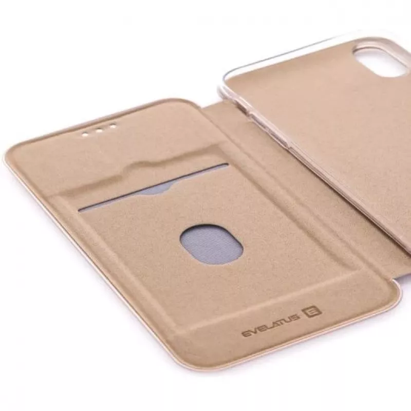 Evelatus Apple iPhone XR Etui Książkowe Złoty