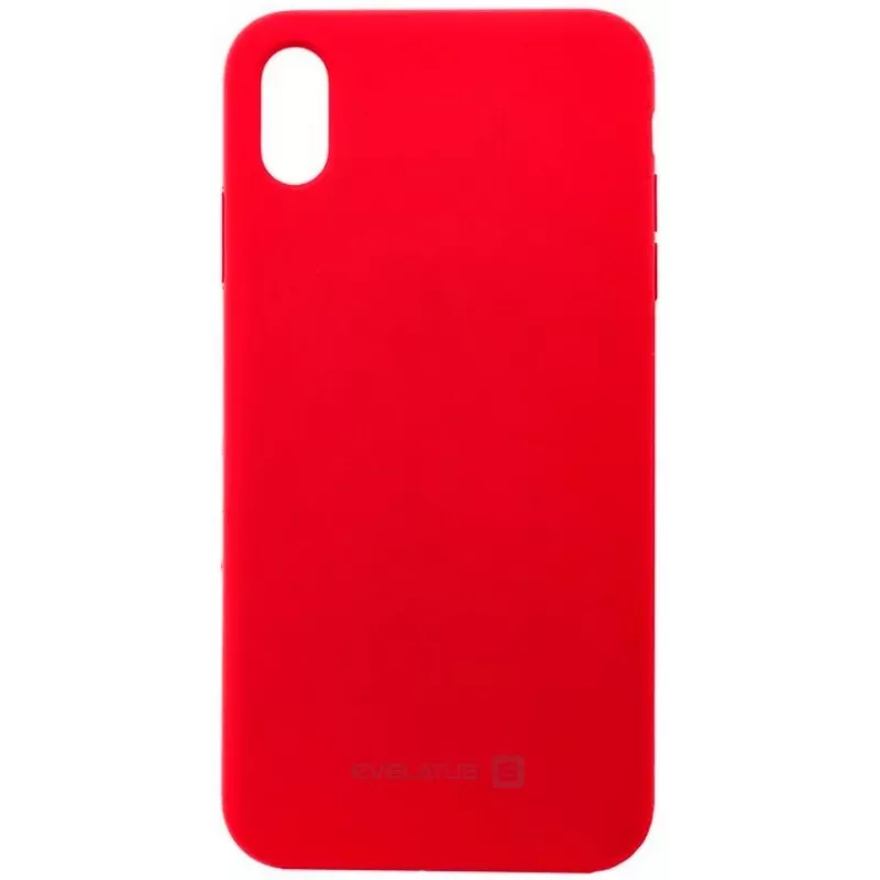 Evelatus Apple iPhone XR Nano Silicone Case Soft Touch TPU Red