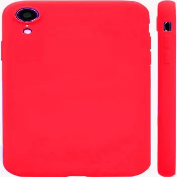 Evelatus Apple iPhone XR etui silikonowe Nano Soft Touch TPU czerwone