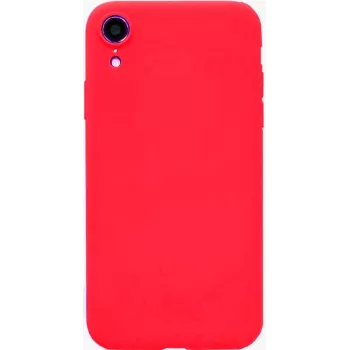 Evelatus Apple iPhone XR etui silikonowe Nano Soft Touch TPU czerwone