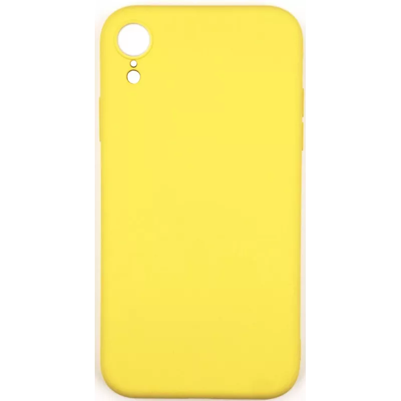Evelatus Apple iPhone XR Nano Silicone Case Soft Touch TPU Yellow