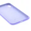Evelatus Apple iPhone XR Premium Silikonowe etui Soft Touch Kolor Liliowy