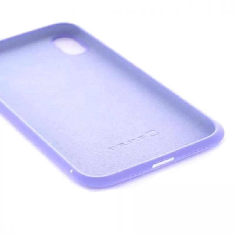 Evelatus Apple iPhone XR Premium Silikonowe etui Soft Touch Kolor Liliowy