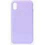 Evelatus Apple iPhone XR Premium Silikonowe etui Soft Touch Kolor Liliowy