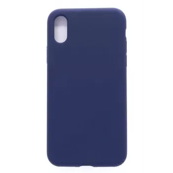 Evelatus Apple iPhone Xs Max Nano Silicone Case Soft Touch TPU Midnight Blue