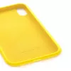Evelatus Apple iPhone Xs Premium Silikonowe etui Soft Touch w kolorze jasnożółtym