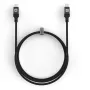 Evelatus Spiralny kabel USB-C do USB-C 1,2 m 60 W PD, pleciony, czarny