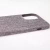 Evelatus Etui materiałowe do Apple iPhone 12/12 Pro EFC01 - Czarny