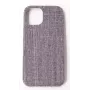 Evelatus Etui materiałowe do Apple iPhone 12/12 Pro EFC01 - Czarny