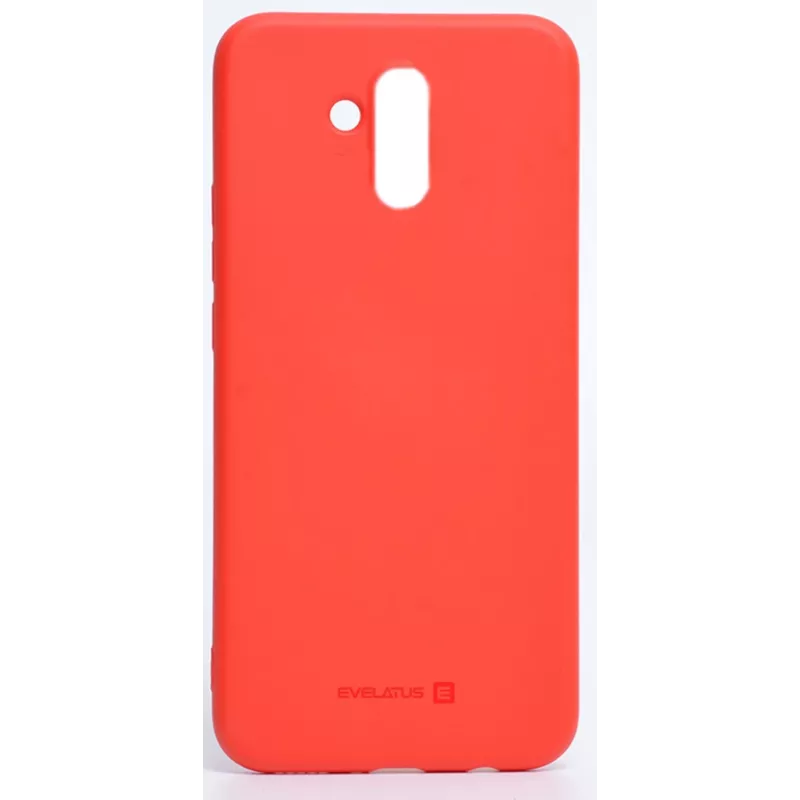 EVELATUS Huawei Mate 20 Lite Silicone Case Red