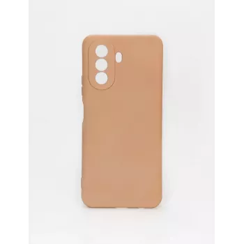 Evelatus Huawei Nova Y70 Nano Silicone Case Soft Touch TPU Beige