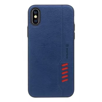 EVELATUS Huawei P Smart 2019 Shooter Blue Silicone Case