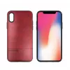 Evelatus Etui TPU Huawei P20 z Płytką Metalową do Magnetycznego Uchwytu Samochodowego Czerwony