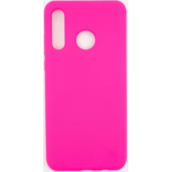 Evelatus Huawei P30 Lite Premium Silikonowe etui Soft Touch - Candy Pink