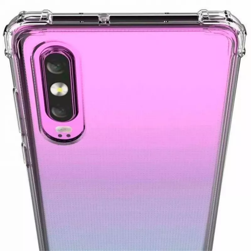 Evelatus Huawei P30 Wojskowe Wstrząsoodporne Silikonowe Etui TPU Przezroczyste